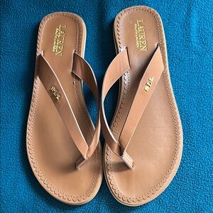 Ralph Lauren Leather Sandals